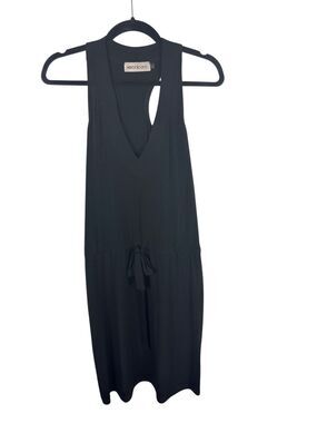 Veronica M black knit dress- size L